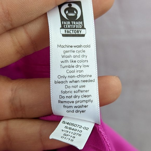 Athleta Pink Racerback Tank Top Size Small - Picture 7 of 13